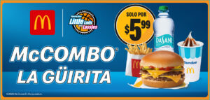Esta temporada tiene un nuevo favorito 🍔 Completa tu día con el McCombo® La Güirita en McDonald’s PR
